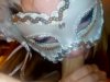 Blowjob from a whore in a mask