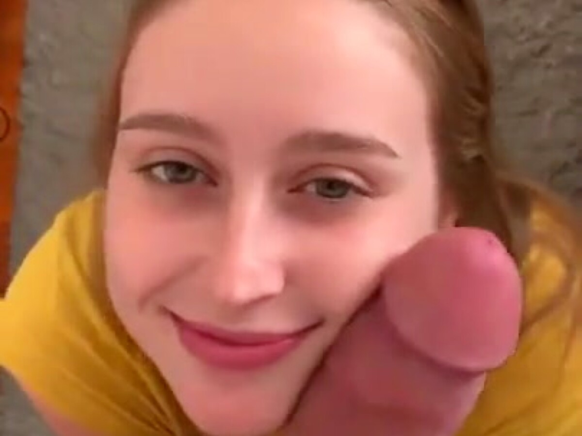 Play 'POV blowjob from sweet girlfriend and body load'