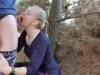 Sex in the forest with a stranger MILF