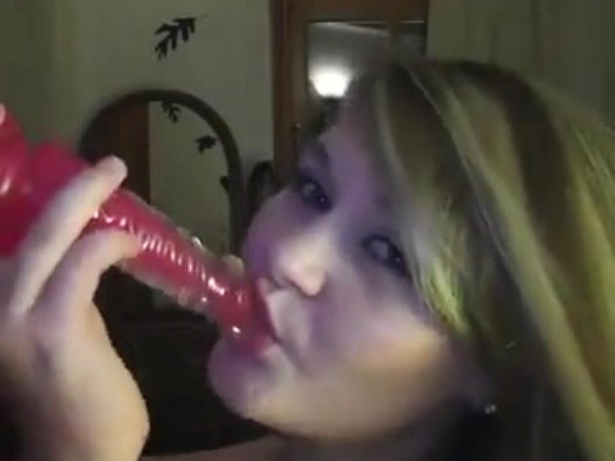 Play 'My red rubber friend makes me cum over and over again'