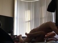 She took the initiative and fucked me hard until I flipped her over