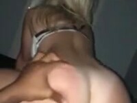 She sat on me backwards and completely emptied my testicles