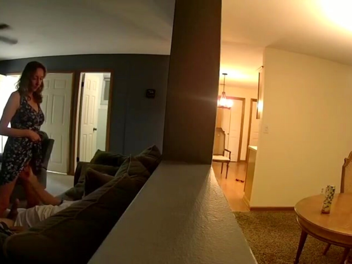 Play 'Her wild ride on the couch brought him to orgasm'