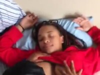 My black girlfriend's tight pussy squeezed my big cock.