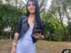 Young slut rides cock in car POV
