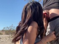 Outdoor fucking fantasy: Her wet pussy needed it now