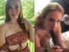 Sweet cutie diligently sucks BBC