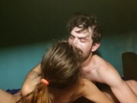 Her tight pussy turned me on and I had to fuck her deep.