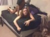 Rough fuck from black stud for young bitch