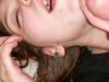 Stretching her tight pussy with my fingers and then fucking her hard