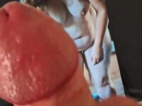 Cock wank tribute for French milf
