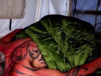 Wild camping turns into a hot outdoor sex adventure