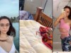 Missionary: Stretching her tight pussy until I fill her up.