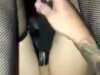 Hot brunette handcuffed and gagged takes hard cock deep