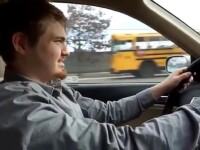 Naughty car blowjob turns into wild parking lot sex