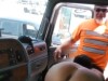 Blowjob in a public parking lot turns into a wild fucking session