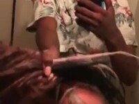 Pulling her dreadlocks, fucking her tight pussy hard