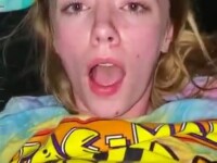 Pounded her wet pussy and then covered her face with my cum