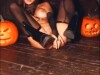 Erotic Halloween photoshoot gets too hot
