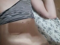 Young tight pussy squeezes my cock until I cum on her face