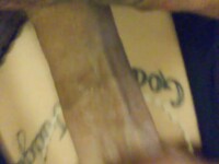 She desperately tried to fit my huge cock into her mouth and tried so hard