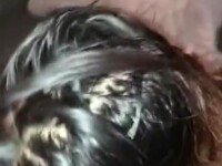 My sexy outfit drove him crazy with deep throat and rough fucking.