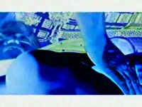 BLUE SCREEN MASTURBATING