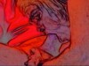 another very hot cock suck in deep red cartoon mode
