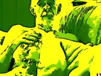 very hot yellow screen video