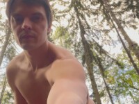naked in the german Woods on a rainy sunday